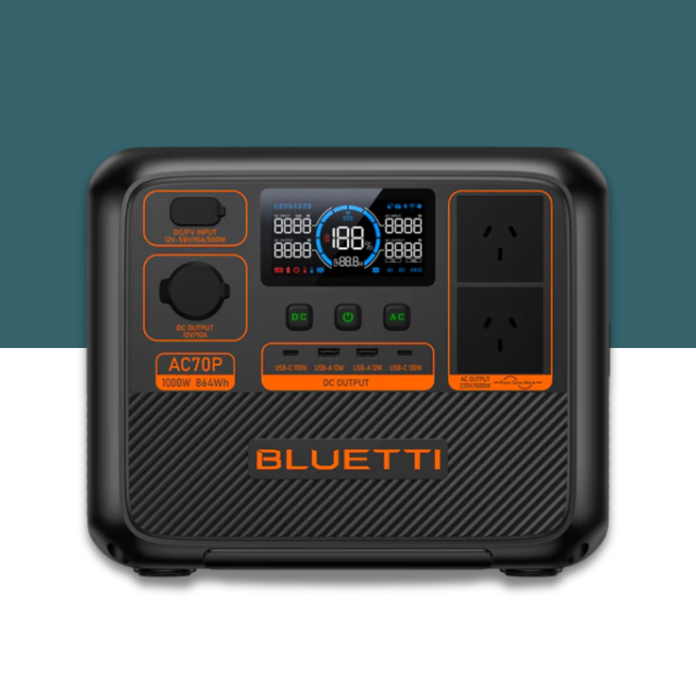 BLUETTI 1000W 864Wh Portable Power Station – Eco Off Grid