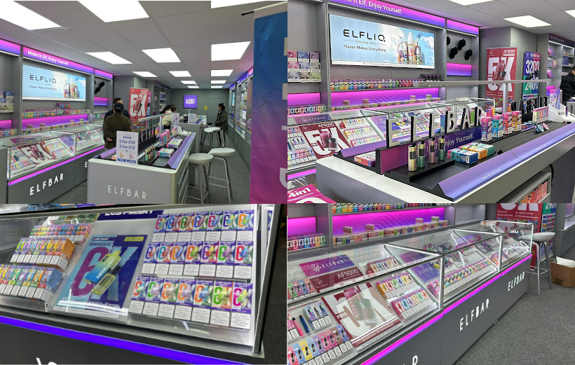 Visit the official ELFBAR stores